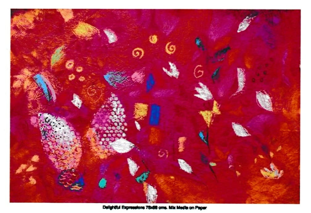 Delightful Expressions painting